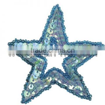 Popular Star Sequin sewing patch for Wholesales