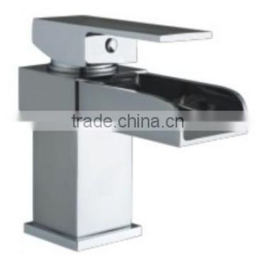 Cosmopolitan High-grade Single Handle Waterfall Mono Basin Faucet Mixer(Q14502)