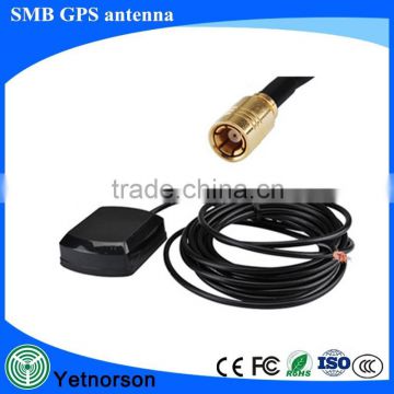 GPS Active Antenna 1575.42MHZ SMB jack pin Straight for Car Aerial Receiver 3M -C1