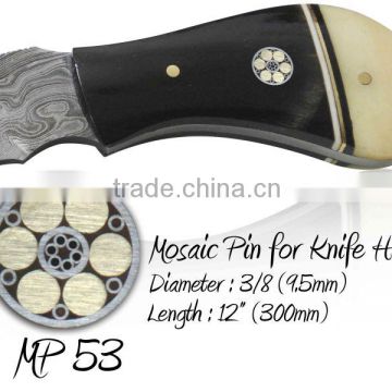 Mosaic Pins for Knife Handles MP 53 (3/8") 9.5mm