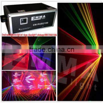 OUTDOOR EVENT 10W RGB 3D ANIMATION LASER PROJECTOR WITH DMX512 LINK