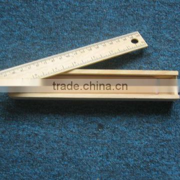 Wooden Color Pencil ruler Set with box