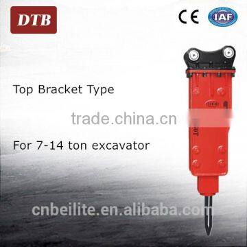 DTB850T Rock Hydraulic Breaker for 7 to 14 ton excavator attachment