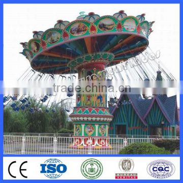 Thrill equipment for amusement park chair-o-planes