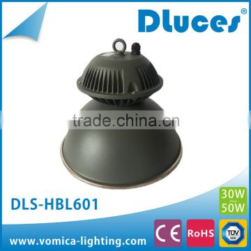 30--150W LED with die cast aluminum and Tempered glass high bay light