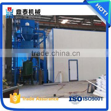 Reduce noise sand blasting room, used in bridge structures
