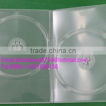 Clear dvd case double 7mm