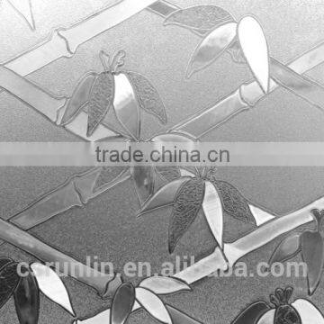 Window Decoration Glass Colored Self Adhesive PVC Film