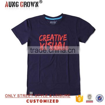 Short Sleeve Wholesale Men Custom T Shirt Printing China Manufacturer Full Sizes