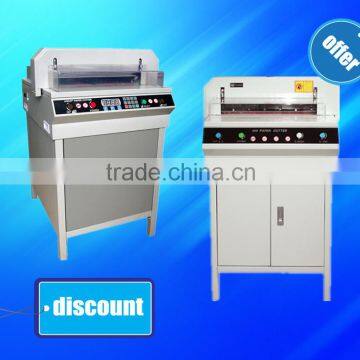 CE A4 Paper Cutting Machine, Automatic Office Paper Guillotine 450+