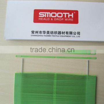 Plastic heald wire(heddle) 280 11inch O-Type duplex