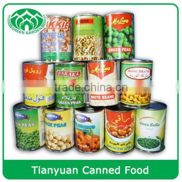 2014 new crop 400g/tin canned mixed vegetables