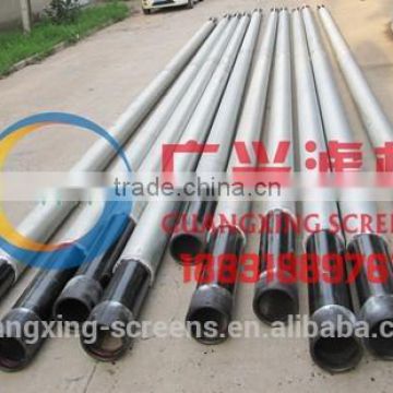 blind casing pipes and jacket screen filter pipes for geothermal well drilling
