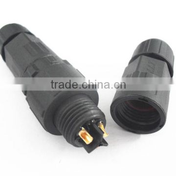 outdoor use weatherproof 3 pin connector