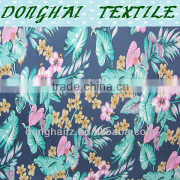 Poly Cotton fabric reactived printed fabric for garmnet