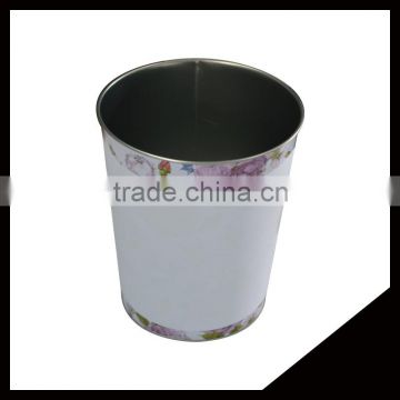 Wholesale Household Metal Open Top Garbage Rubbish Bin With High Quality