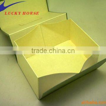 coated paper foldable box for gift