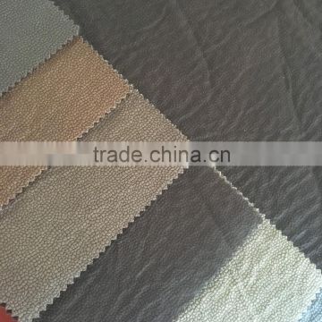 Foil printing suede bonding with fleece for sofa fabric