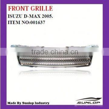 for d- max spare parts front grille #0001637 front grille for d-max 2002-2008