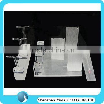 Frosted acrylic jewelry display plexiglass ring display new design