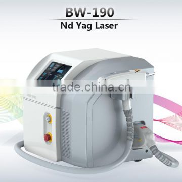 CE Approved Portable nd yag laser 1064nm/532nm tattoo removal laser