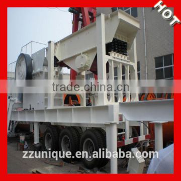 Gold Supplier Mobile Crusher with Deep Crushing Cavity for Sale