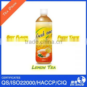 Best Flavor 500ml Lemon Tea Drink in PET
