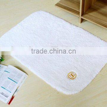 washable 100% cotton hotel bath rug