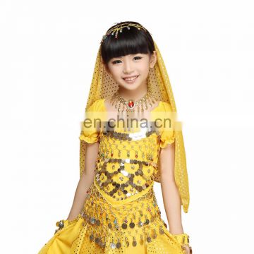 Kid's girl's children Costume beads coins top Blouses & Tops,Shirts,Children Age Group and 2-6 years Product Type Children Age
