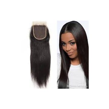 Natural Straight Blonde Front Lace Peruvian Human Hair Wigs 14 Inch Clean