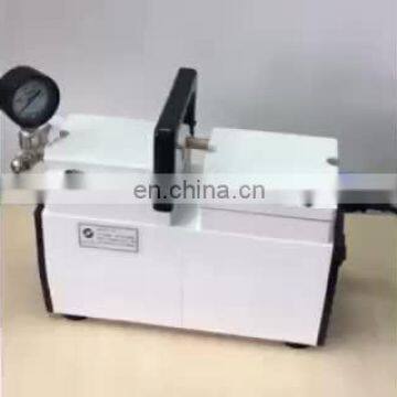 Laboratory oilless Oil-free electric silent small mini diaphragm vacuum pump for vacuum suction filtration used in lab