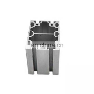 Free cutting anodized 80120 aluminum extrusion profile for constructions