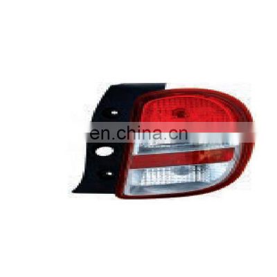 Car parts rear light 26555-1HMOB /26550-1HM0B tail lamp rear lamp for NISSAN march