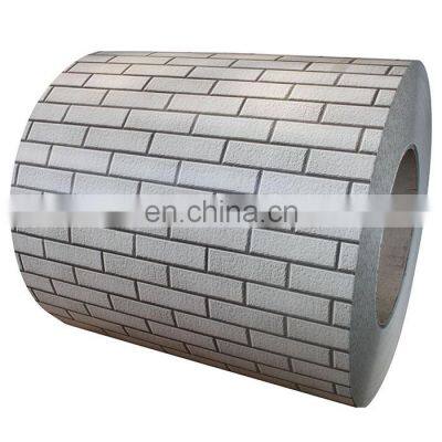 Gray Brick Pattern PPGI Coil Build Material GI PPGI Metal Coil China Price