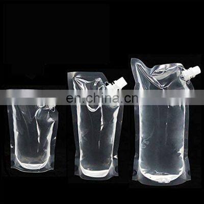 Custom Shaped 200ml Aluminum Foil Stand Up Spout Pouch for Liquid Juice Packaging