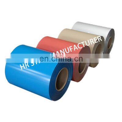 colored alloy 1100 aluminum 1.5mm coils roll painted price