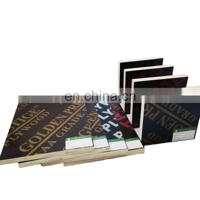 Hot sale phenolic board poplar film faced plywood sheet 18mm