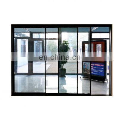 High thermal insulation  plastic-steel slide Barn Doors Double Glazed Tempered Glass Sliding Doors upvc Sliding Door