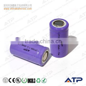 Wholesale rechargeable 18350 3.2v lifepo4 battery / 3.2v 600mah 18350 battery / 600mah lifepo4 cell 18350