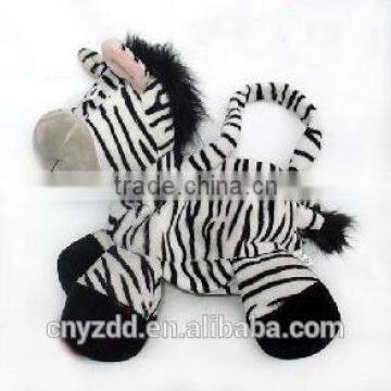 plush stuffed toy dog bag/animals plush bags