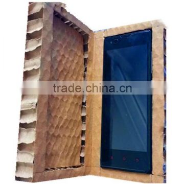100% Recyclable Material Structural Honeycomb Paper Board For Cellphone Packaging