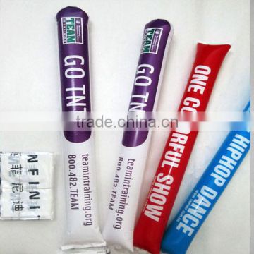 Promotional inflatable fan stick