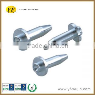 Customize High Precision Steel CNC Turning Shaft Series CNC Lathe Parts With Galvanizing