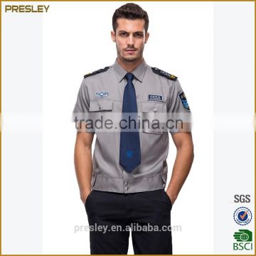 High Quality Polyester Cotton Blending Shirt Design Public Security Guard Uniform