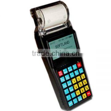 Wireless bluetooth handheld receipt printer