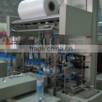 2015 auto sleeve sealing &shrinking packager for water produce line