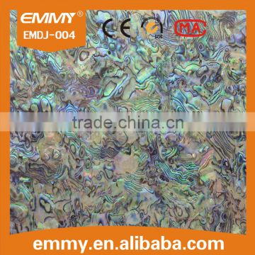 high quality green natural abalone/paua mother of pearl shell paper shell sheets