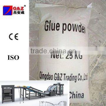 Paperboard laminating starch adhesives powder