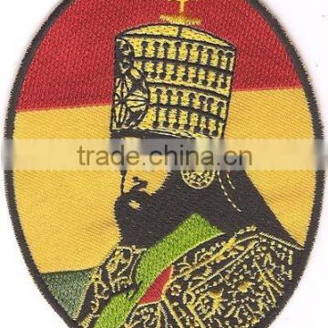 embroidered rasta patches