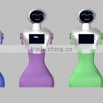 Tackless Smart Laser Navigation Humanoid Robot For Greeting And Guiding Guests